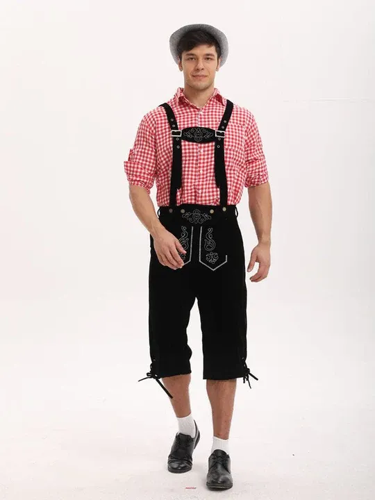 Classic Oktoberfest Costume Overalls