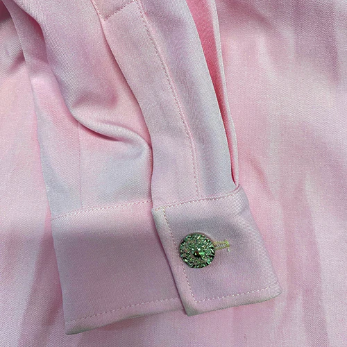 Men's American Retro Western Style Cotton Blend Embroidered Long Sleeve Shirt