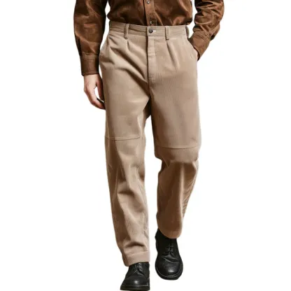 Men's Classic Casual Corduroy Trousers