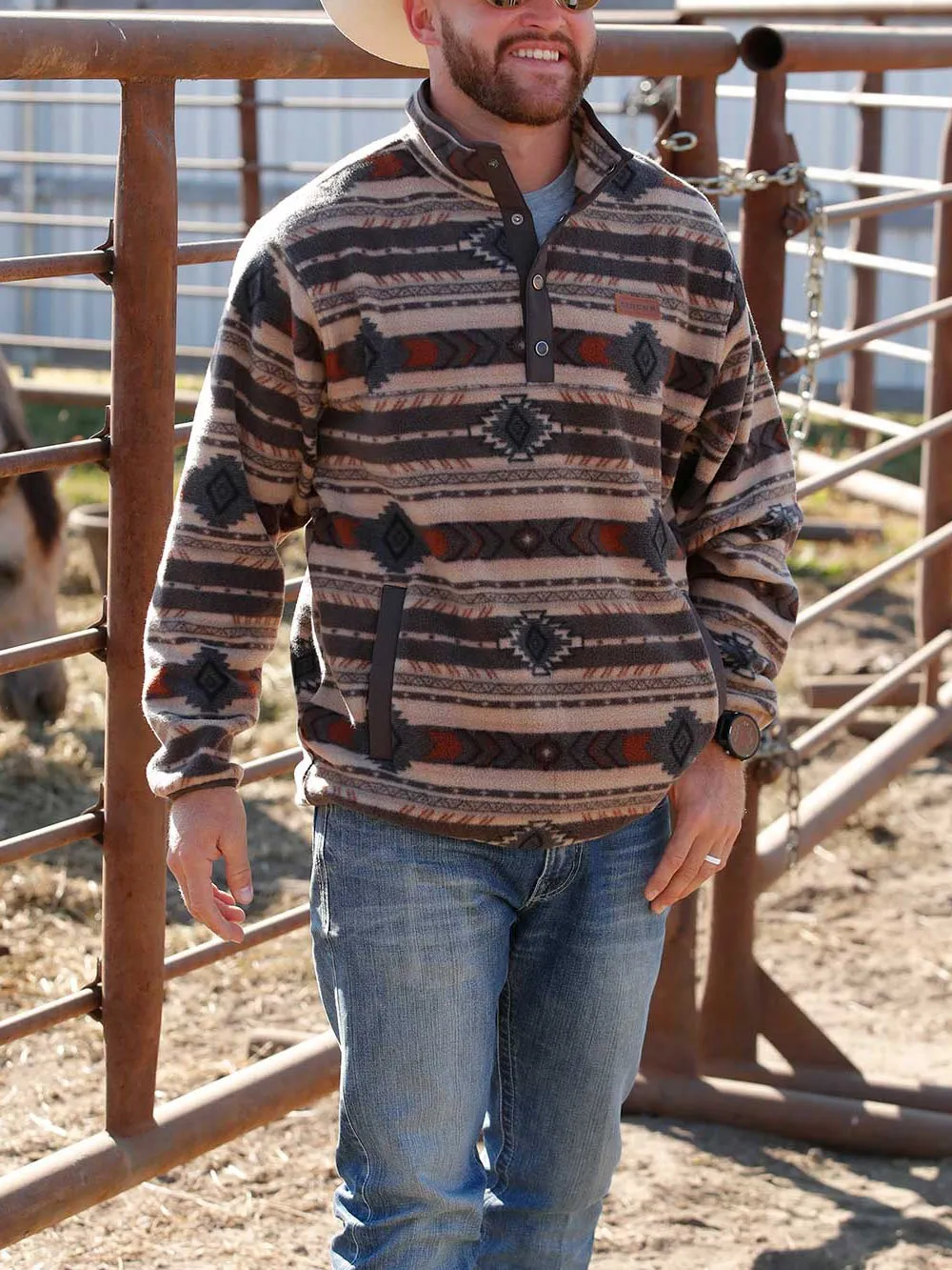 Western Cowboy Pullover