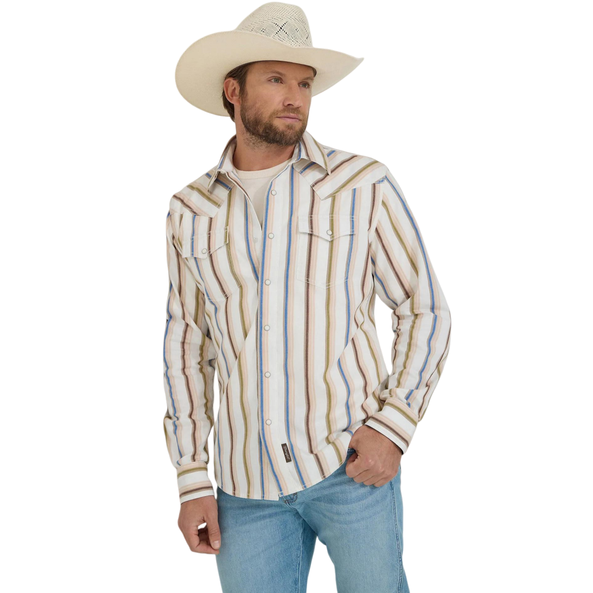 Wrangler Brushpopper Summer Stripe Men's