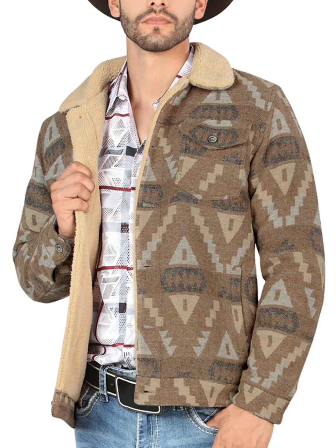 Men's Casual Warm Fleece Jacket