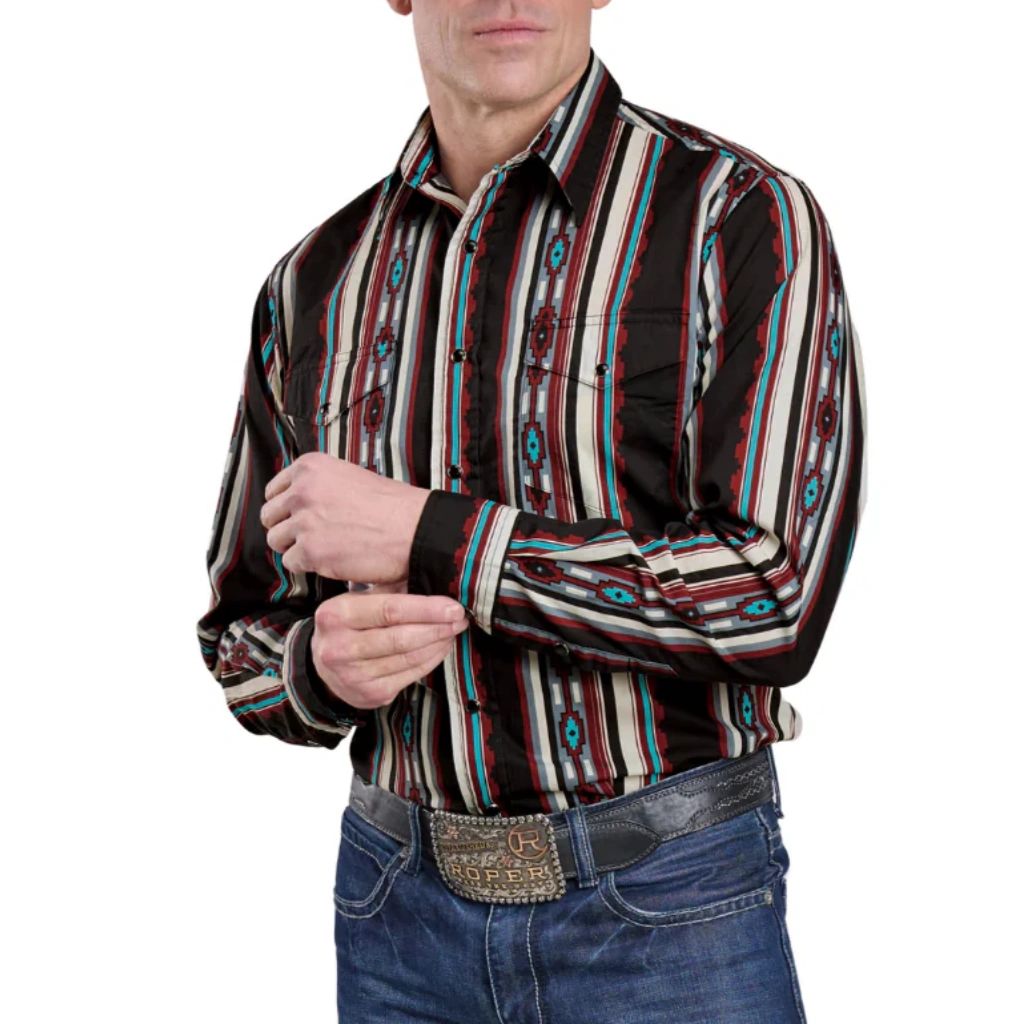 Roper Mens Vintage Collection Print shirt