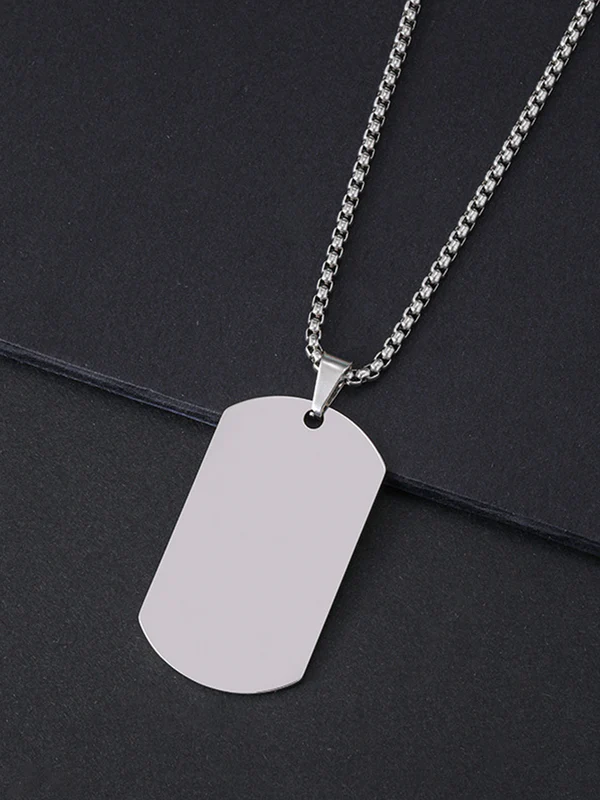 Basic Fashion Pendant Chain Necklace