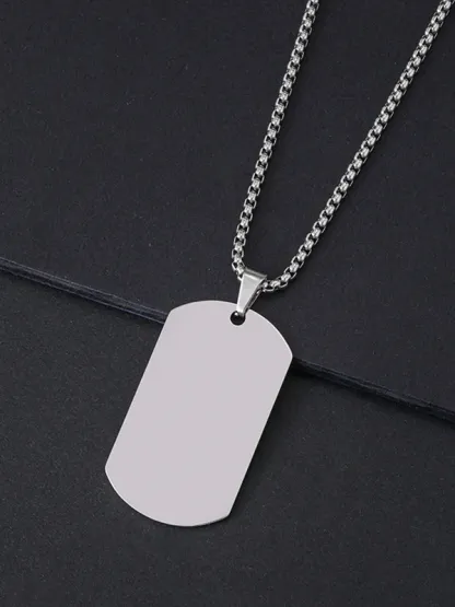 Basic Fashion Pendant Chain Necklace