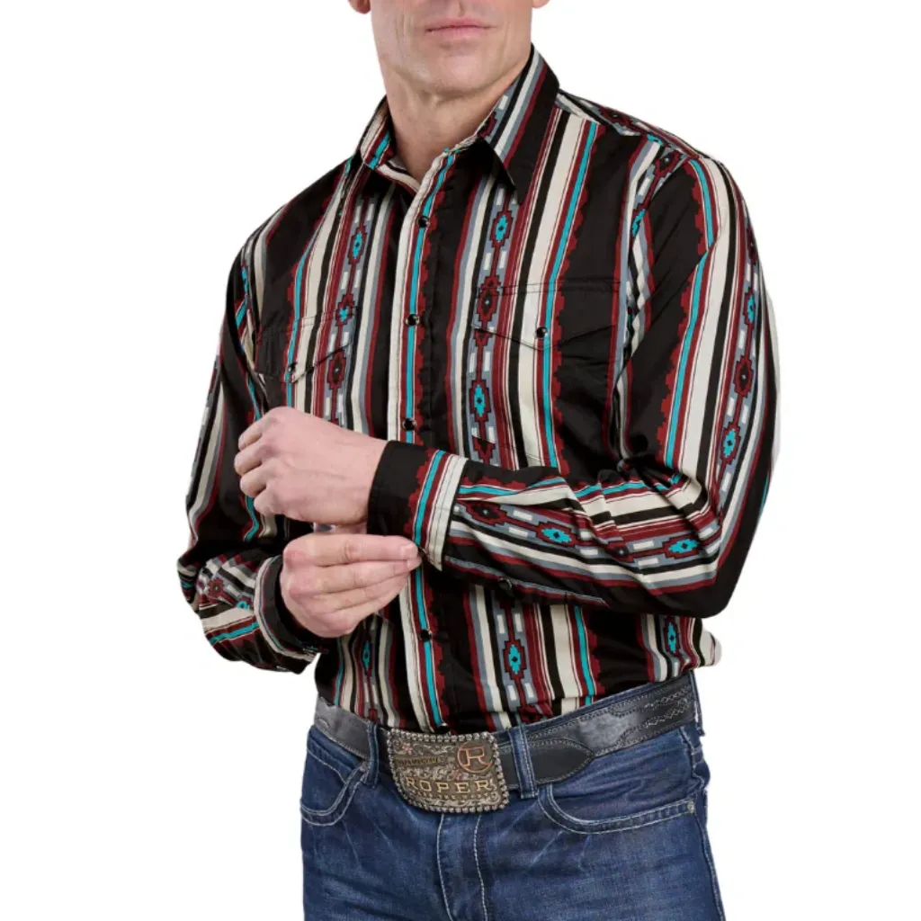 Roper Mens Vintage Collection Print shirt
