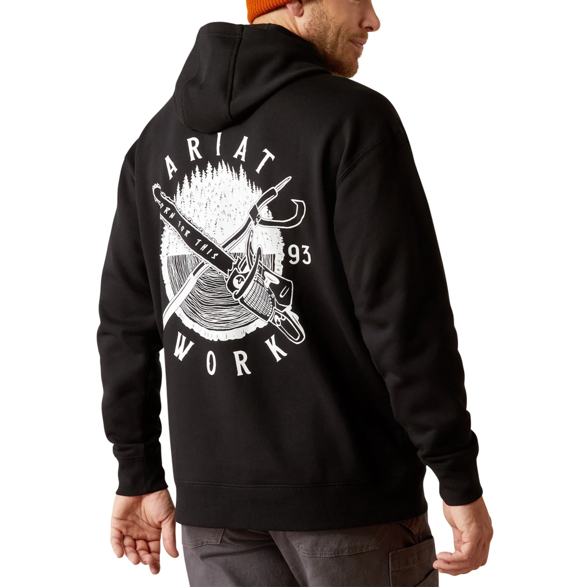 Ariat Mens Rebar Workman Chainsaw Hoodie