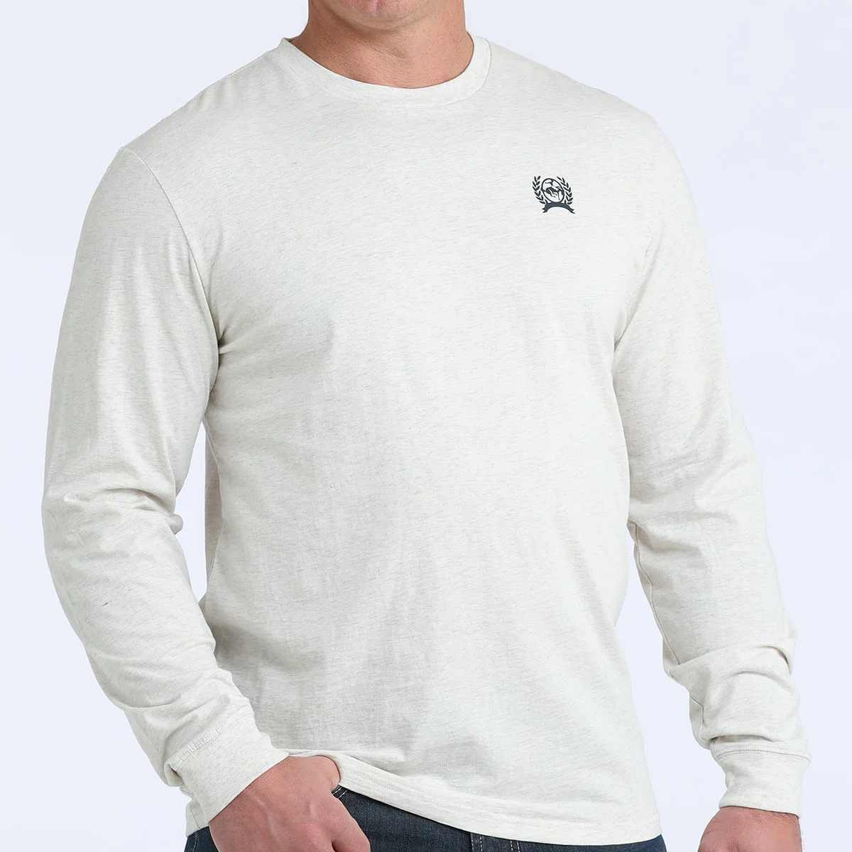 Cinch Men's L/S Western Brand Graphic Logo T-Shirt