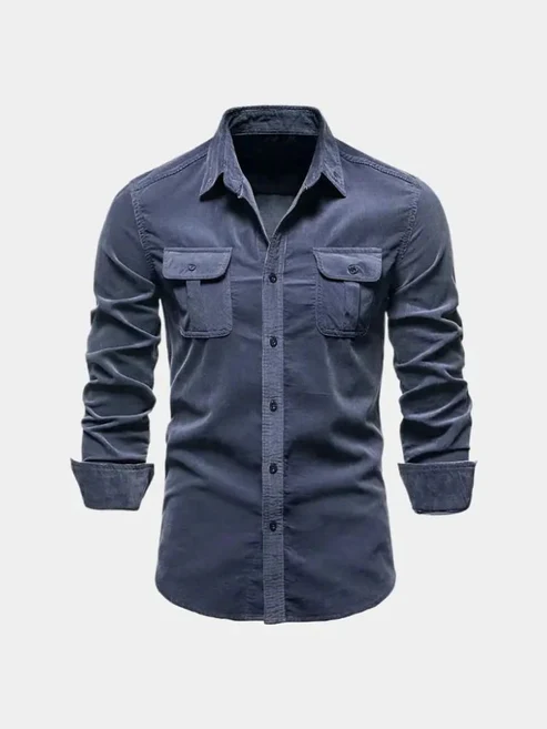 Casual Business Corduroy Shirt