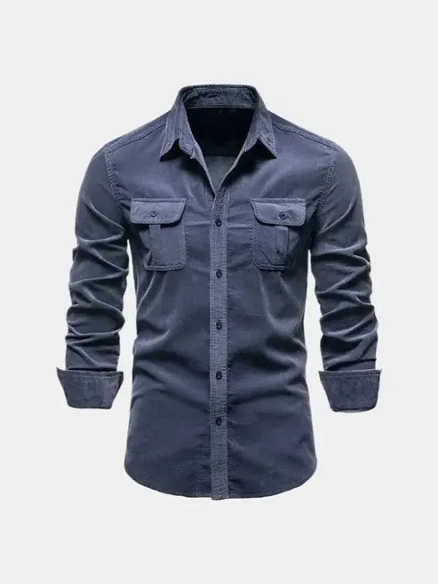 Casual Business Corduroy Shirt