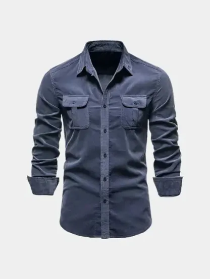 Casual Business Corduroy Shirt