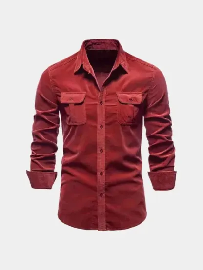 Casual Business Corduroy Shirt