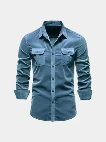 Casual Business Corduroy Shirt