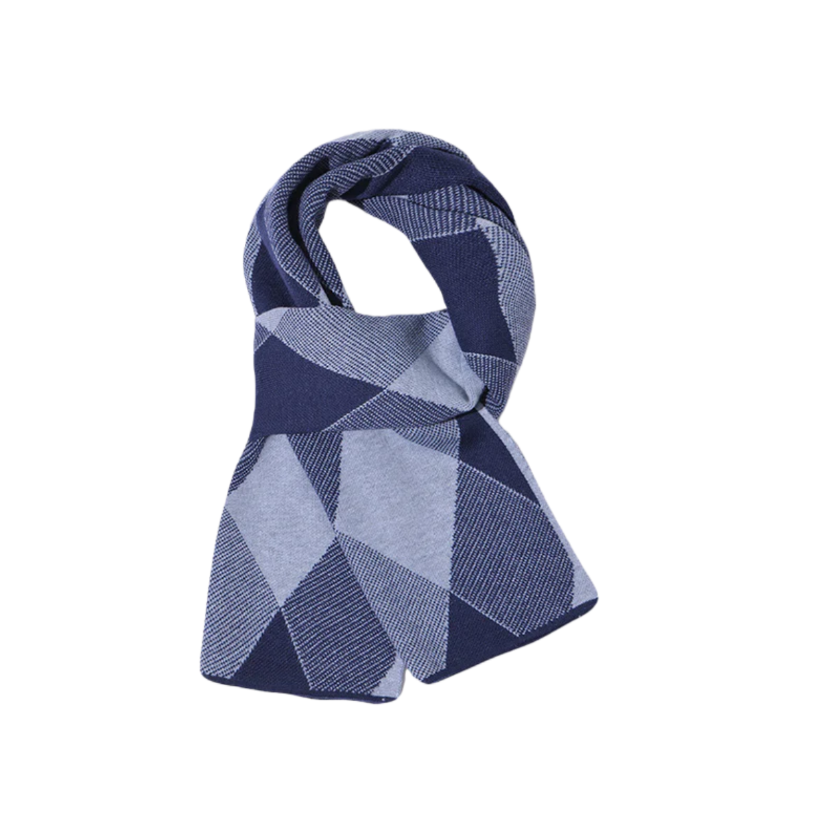Premium Warm Geometric Pattern Scarf
