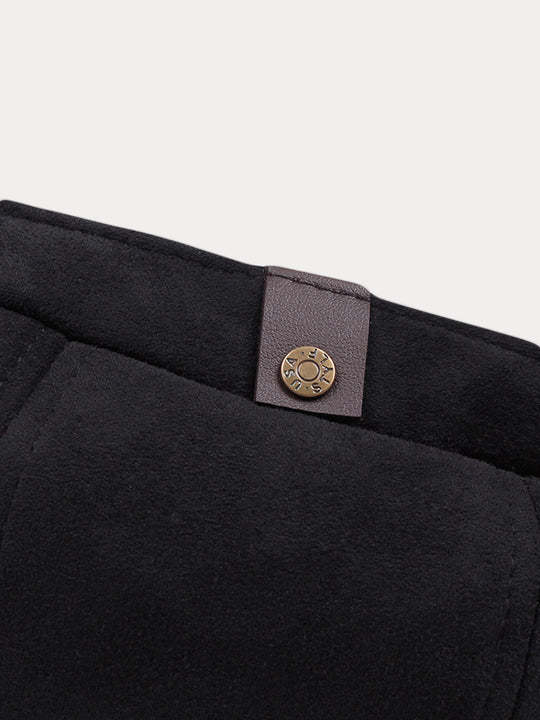 Stylish Suede Newsboy Cap