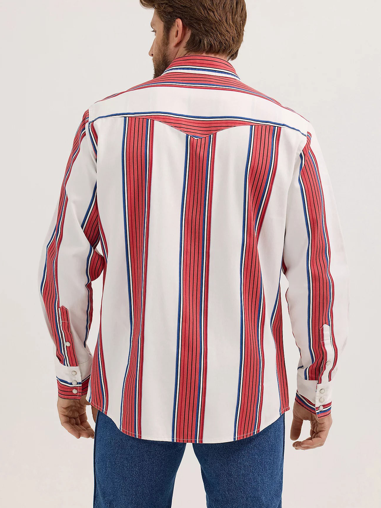Vintage Western Striped Shirt