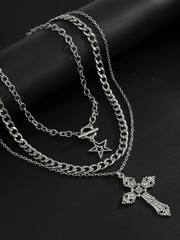 3-Piece Versatile Layered Necklace Set