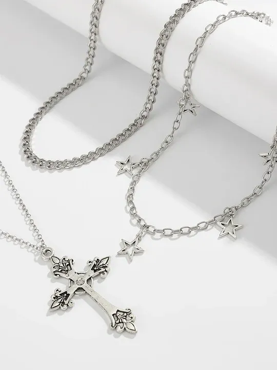 3-Piece Versatile Layered Necklace Set