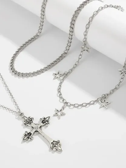 3-Piece Versatile Layered Necklace Set