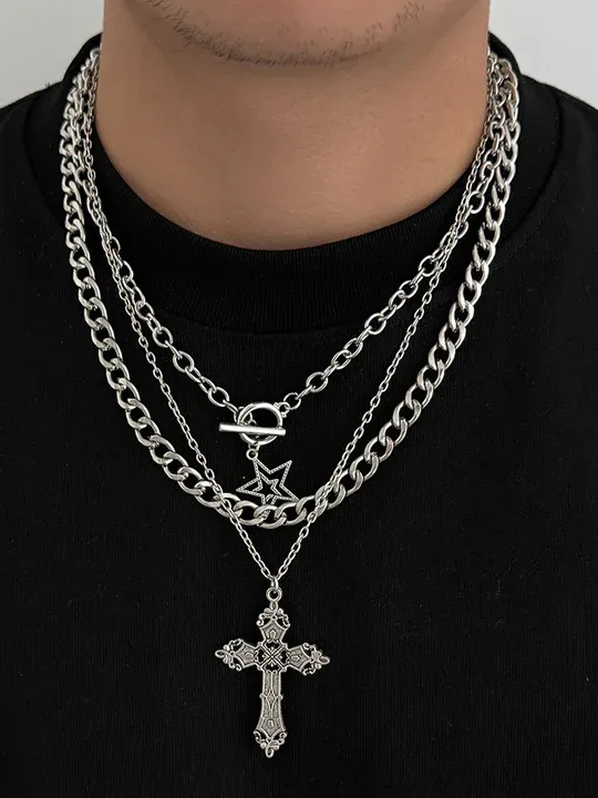 3-Piece Versatile Layered Necklace Set