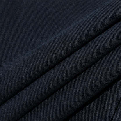 Men's Vintage Casual Solid Stand Collar Button Jacket