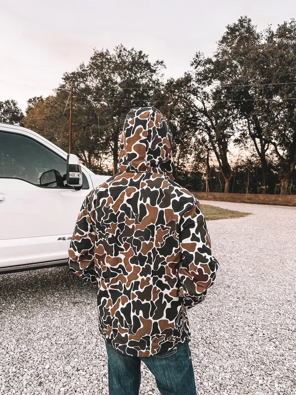 Camo Rain Coat