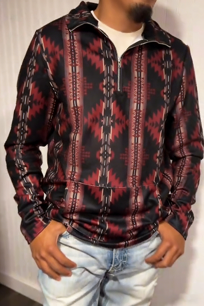 Rowdy Aztec pullover