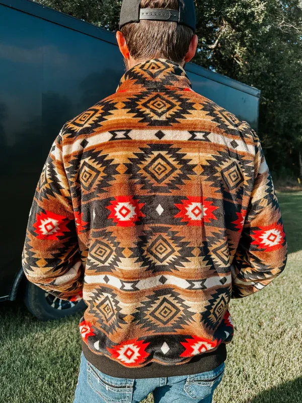 Wyatt Red Men’s Pullover