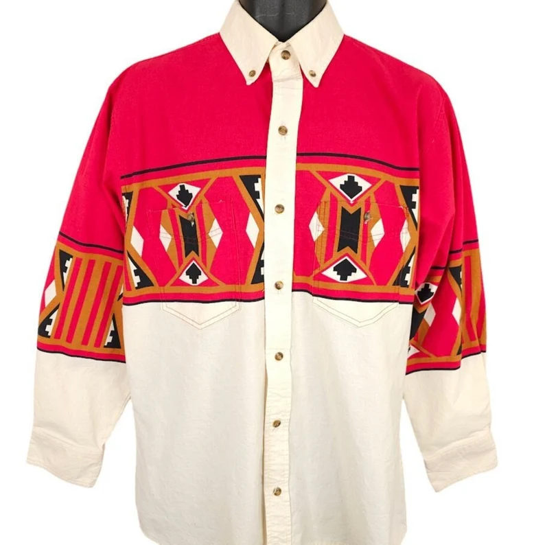 Vintage Western casual shirt