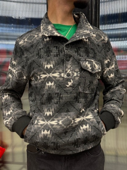 Aztec Western Cowboy Pullover