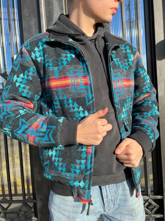 Aztec Western Cowboy Jacket
