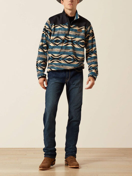 Aztec Western Cowboy Pullover