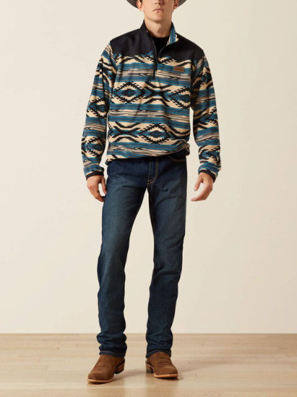 Aztec Western Cowboy Pullover