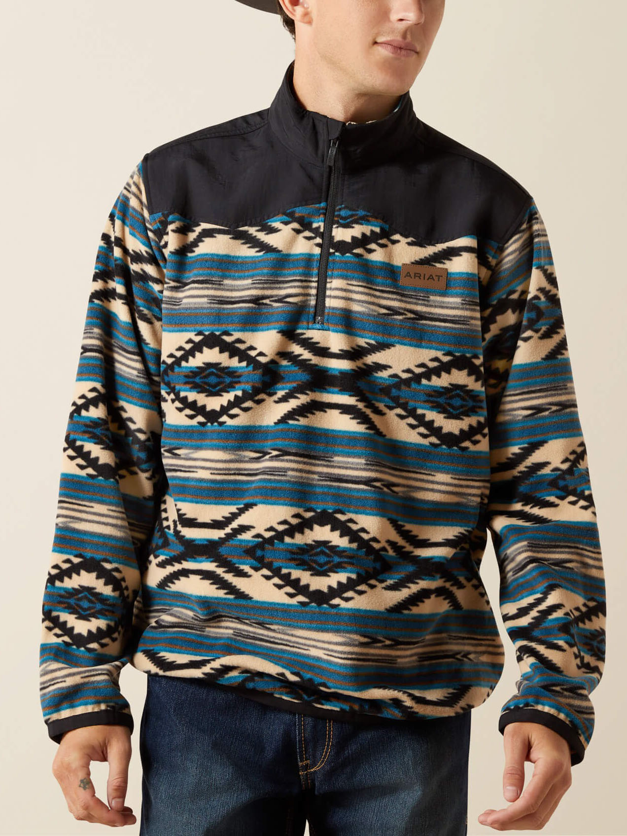 Aztec Western Cowboy Pullover