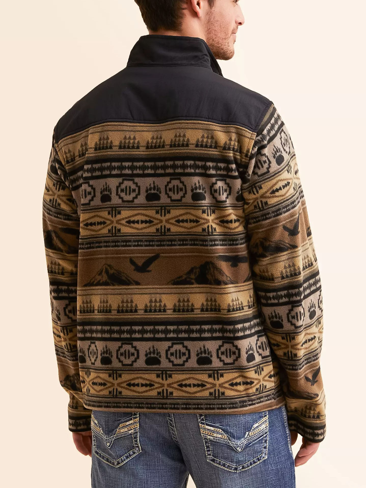 Aztec Western Cowboy Pullover