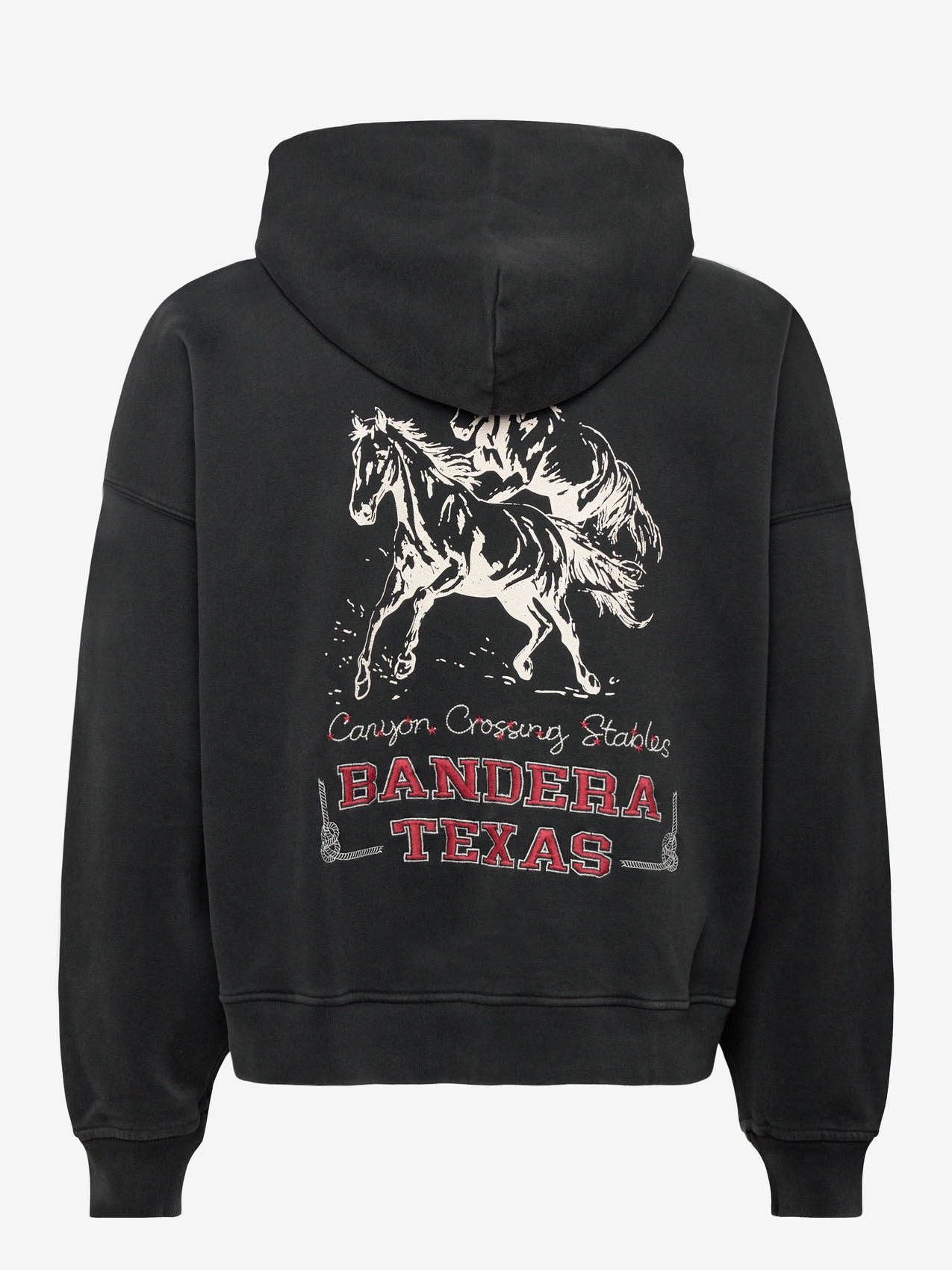 Western Cowboy Zipper Hoodie Jacket