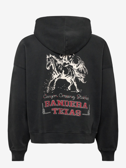 Western Cowboy Zipper Hoodie Jacket