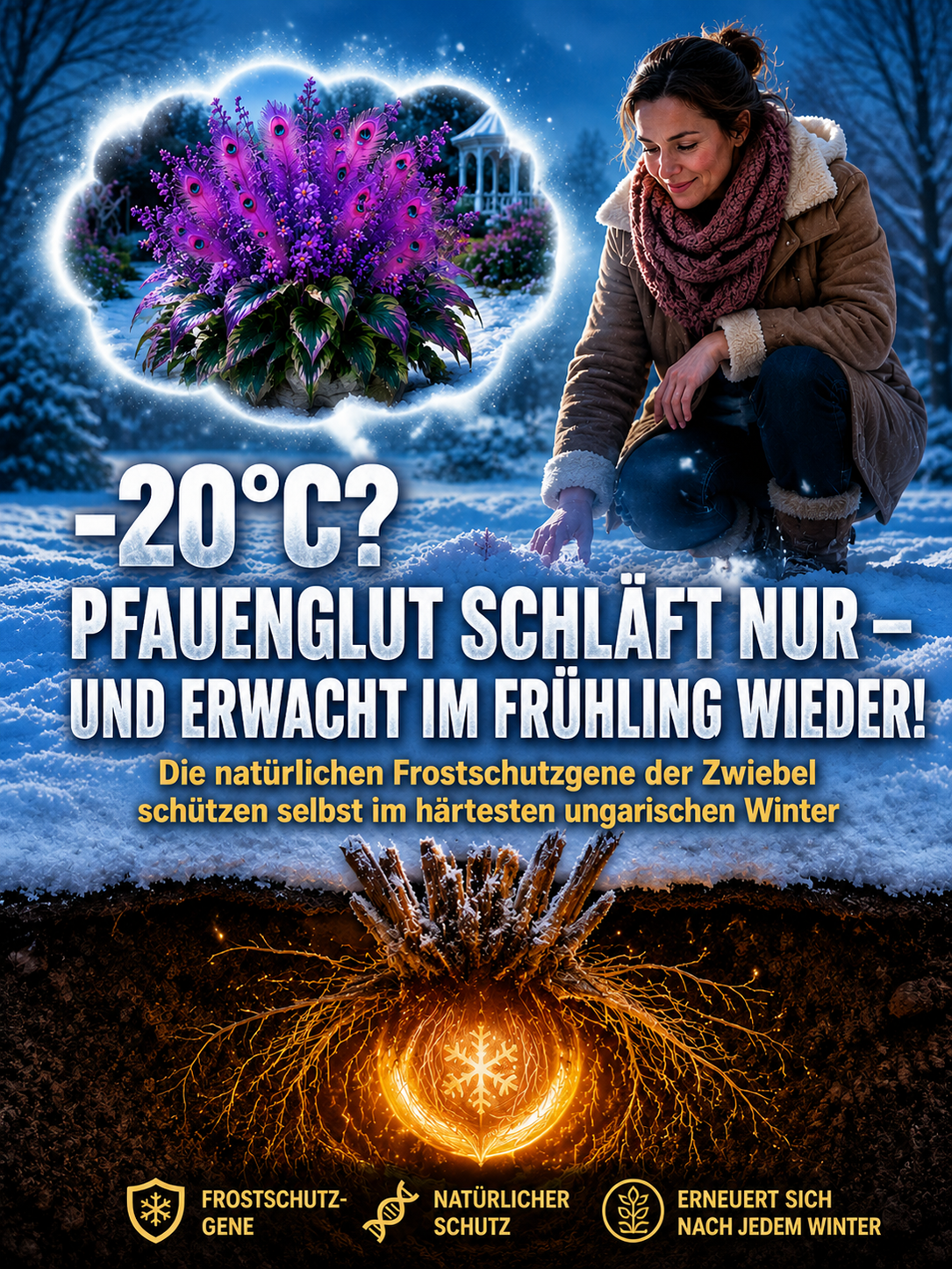 Seltene Schwarz-Blaue Funkie | Winterhart & Schattenfest | Einmal pflanzen – jedes Jahr neu