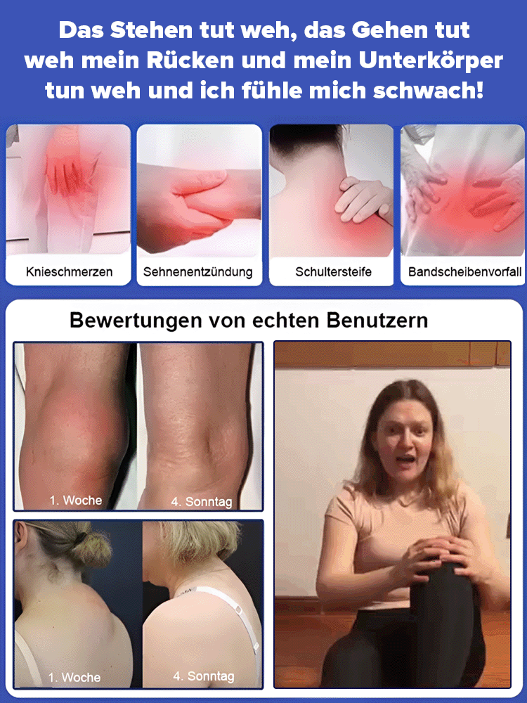 【7 Tage zur Wiederherstellung der Gelenkvitalität】Gelenkkomfort-Massagecreme