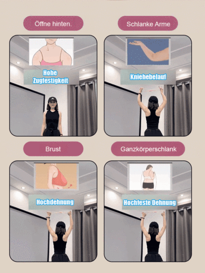 Gesteift mit zehn schläuchen