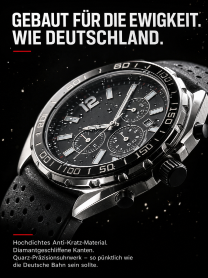 Skelett-Chronograph 2er-Set | Ursprünglich exklusiv für Baden-Luxushotels – Nur für die ersten 100 Besteller!