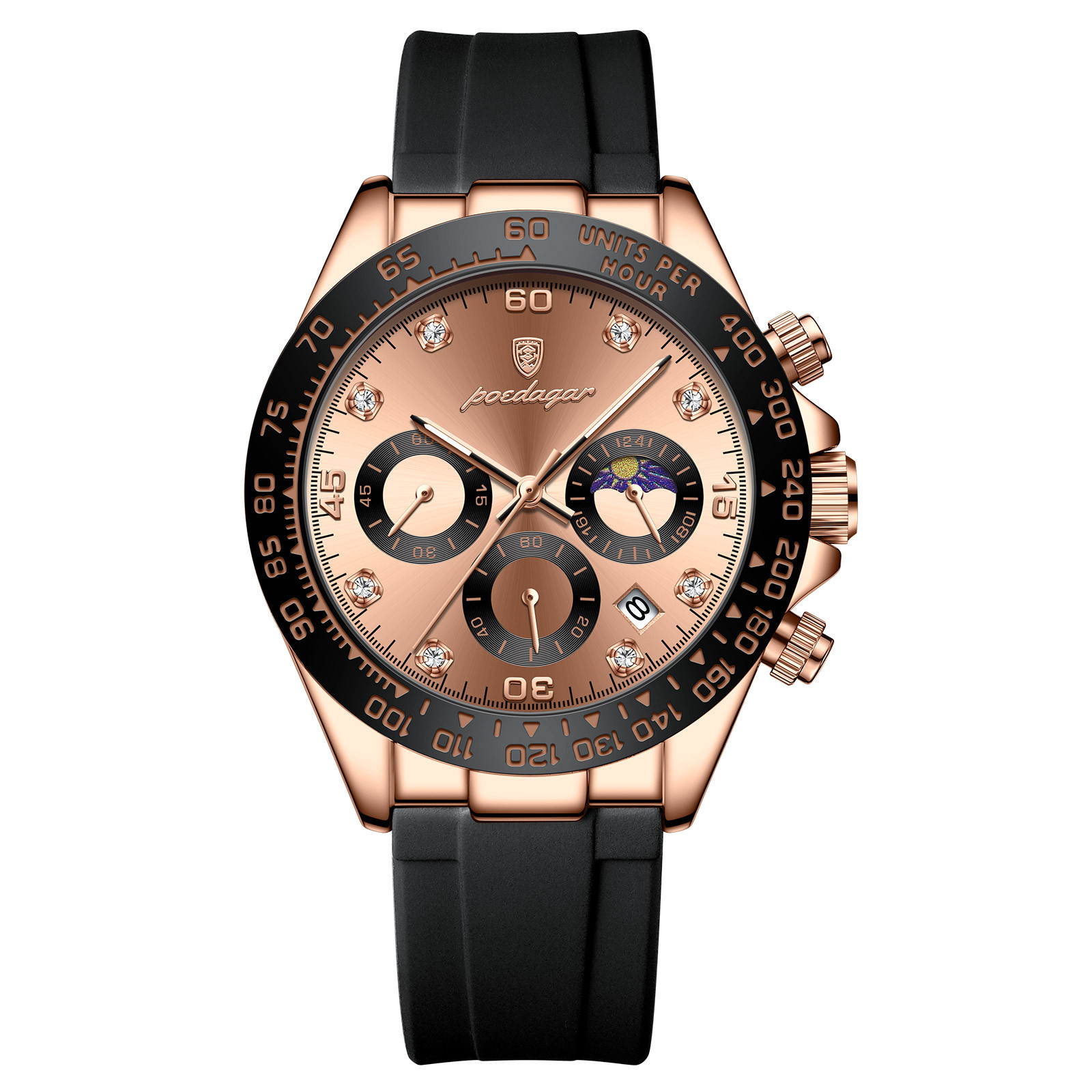 Skelett-Chronograph 2er-Set | Ursprünglich exklusiv für Baden-Luxushotels – Nur für die ersten 100 Besteller!