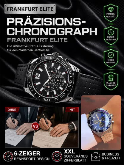 Skelett-Chronograph 2er-Set | Ursprünglich exklusiv für Baden-Luxushotels – Nur für die ersten 100 Besteller!
