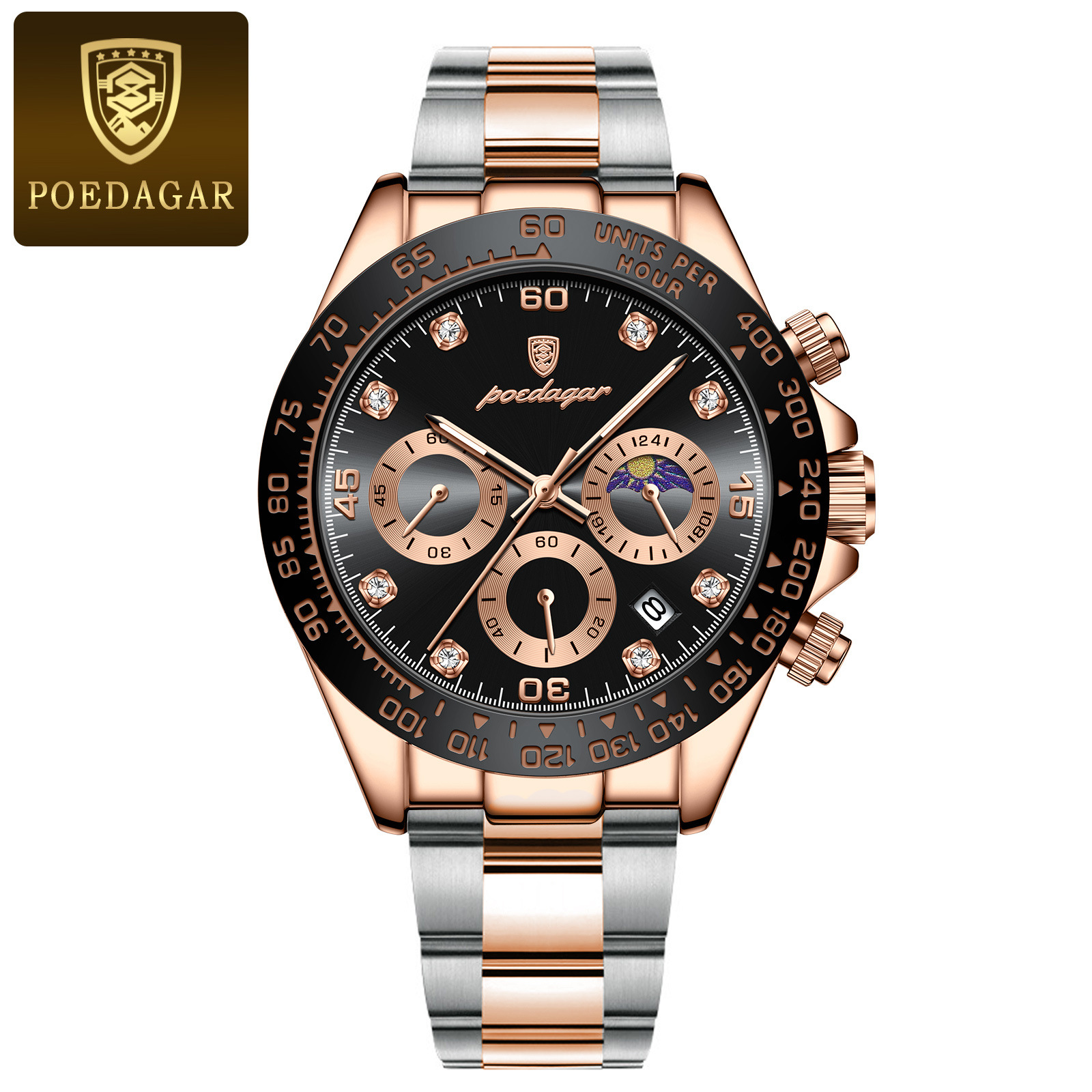 Skelett-Chronograph 2er-Set | Ursprünglich exklusiv für Baden-Luxushotels – Nur für die ersten 100 Besteller!