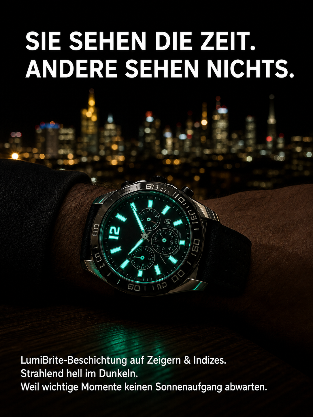 Skelett-Chronograph 2er-Set | Ursprünglich exklusiv für Baden-Luxushotels – Nur für die ersten 100 Besteller!