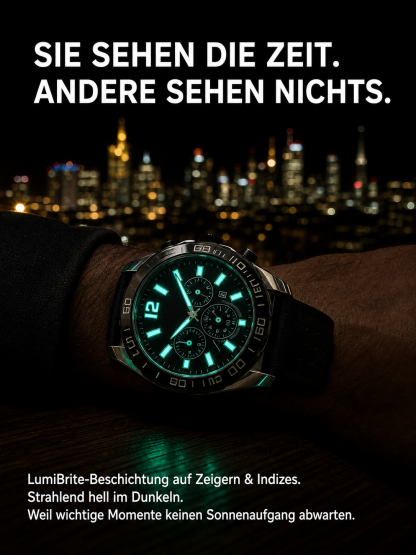 Skelett-Chronograph 2er-Set | Ursprünglich exklusiv für Baden-Luxushotels – Nur für die ersten 100 Besteller!