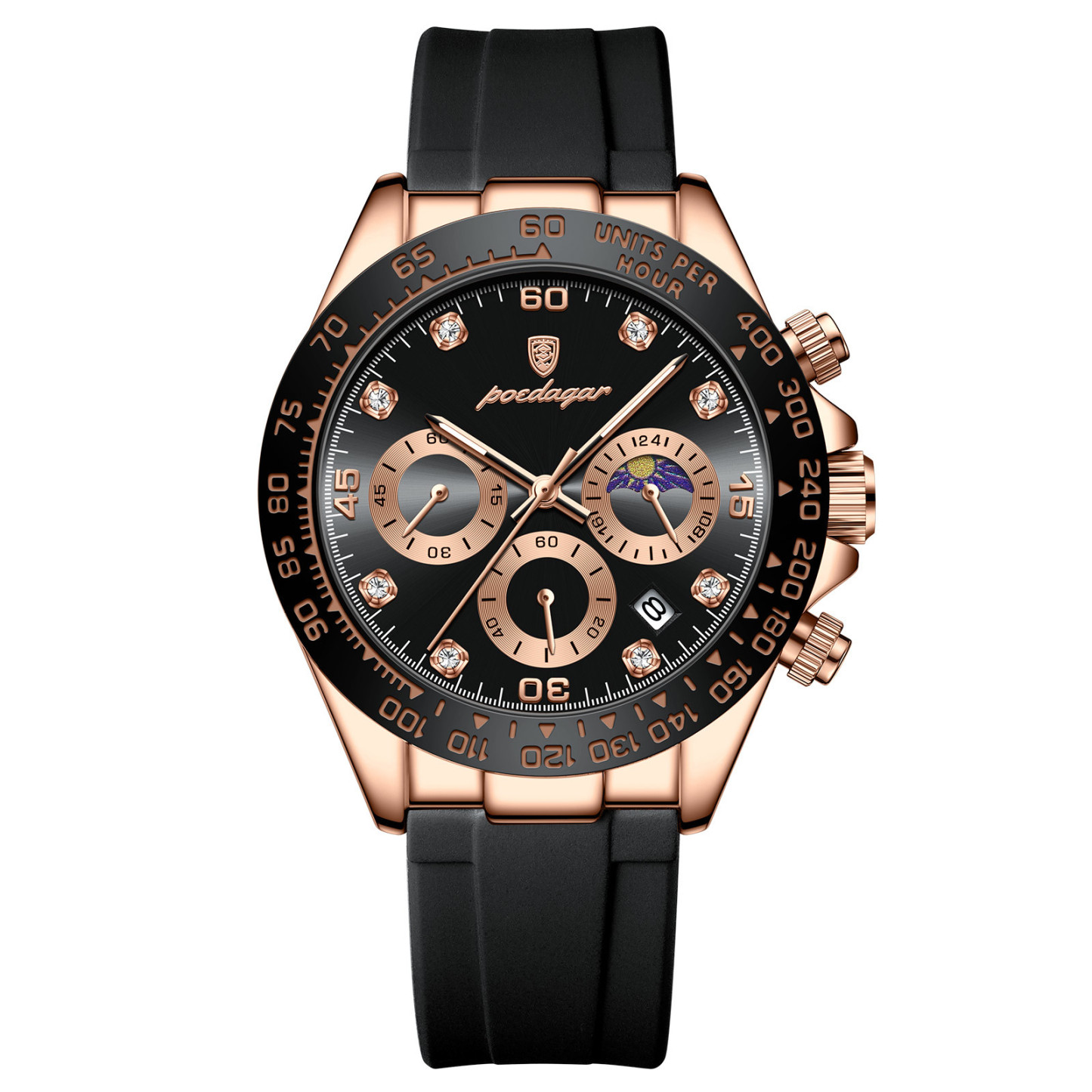 Skelett-Chronograph 2er-Set | Ursprünglich exklusiv für Baden-Luxushotels – Nur für die ersten 100 Besteller!