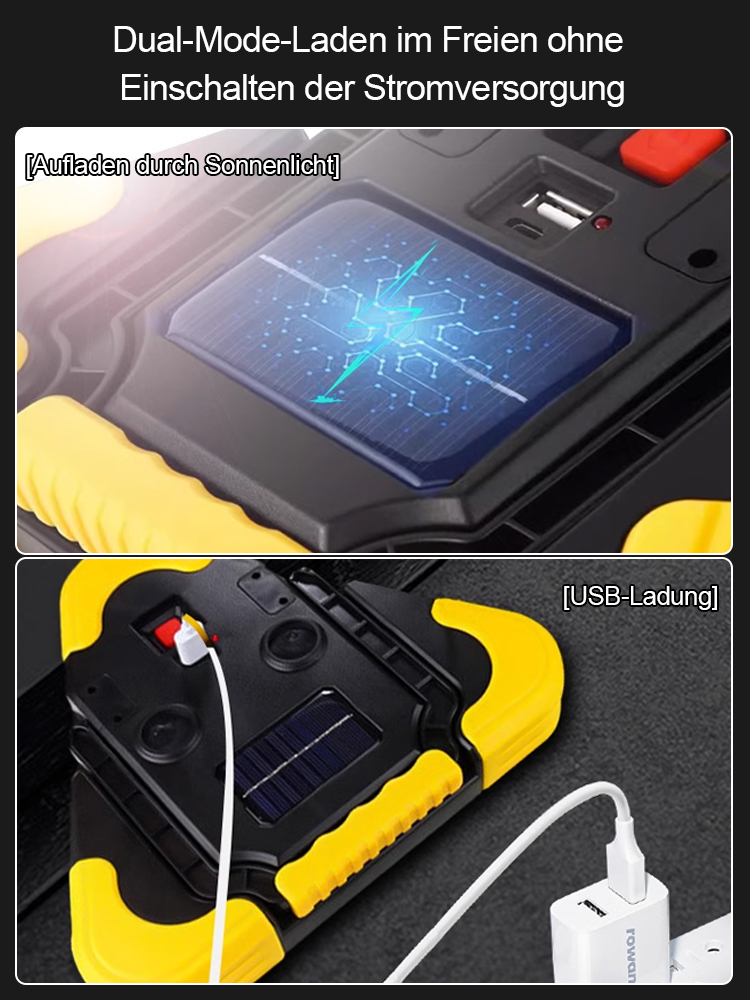 Auto-Dreieck-Solar-Warnleuchte