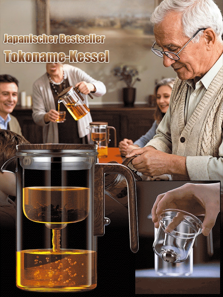 Tee-Krug mit integriertem Filter