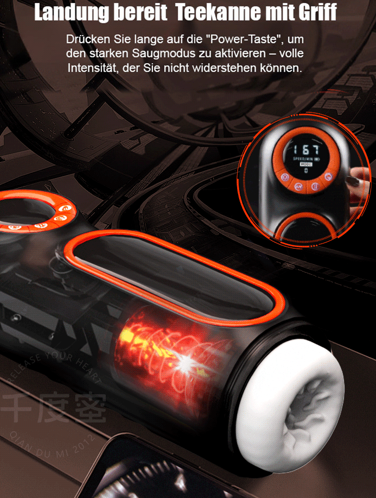 Außerirdischer vollautomatischer Masturbator